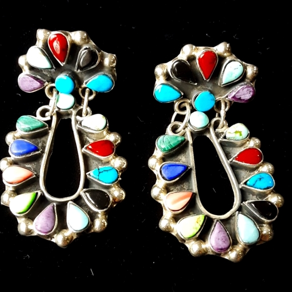 Mexico Jewelry - .925 Sterling Silver Earrings